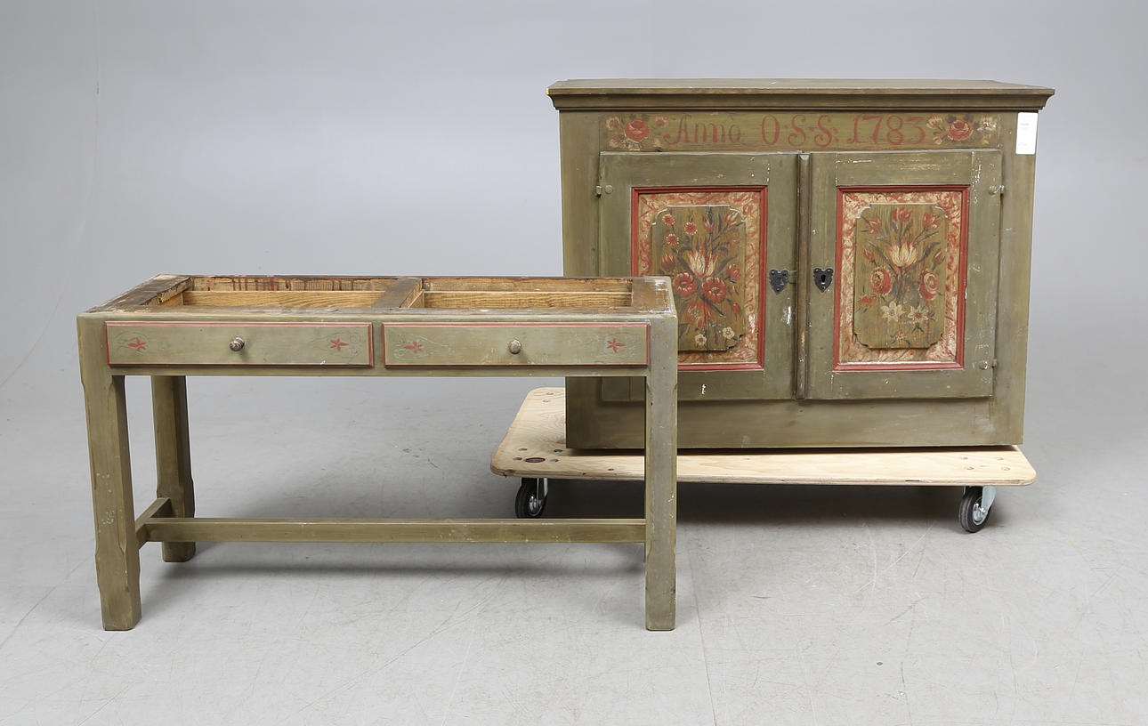 SKÅP, allmoge, 1700/1800-tal.