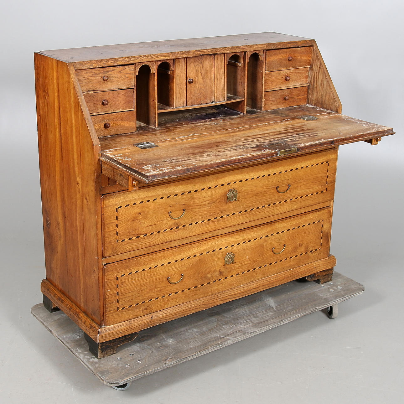 SEKRETÄR, Sengustaviansk, 1700/1800-tal.