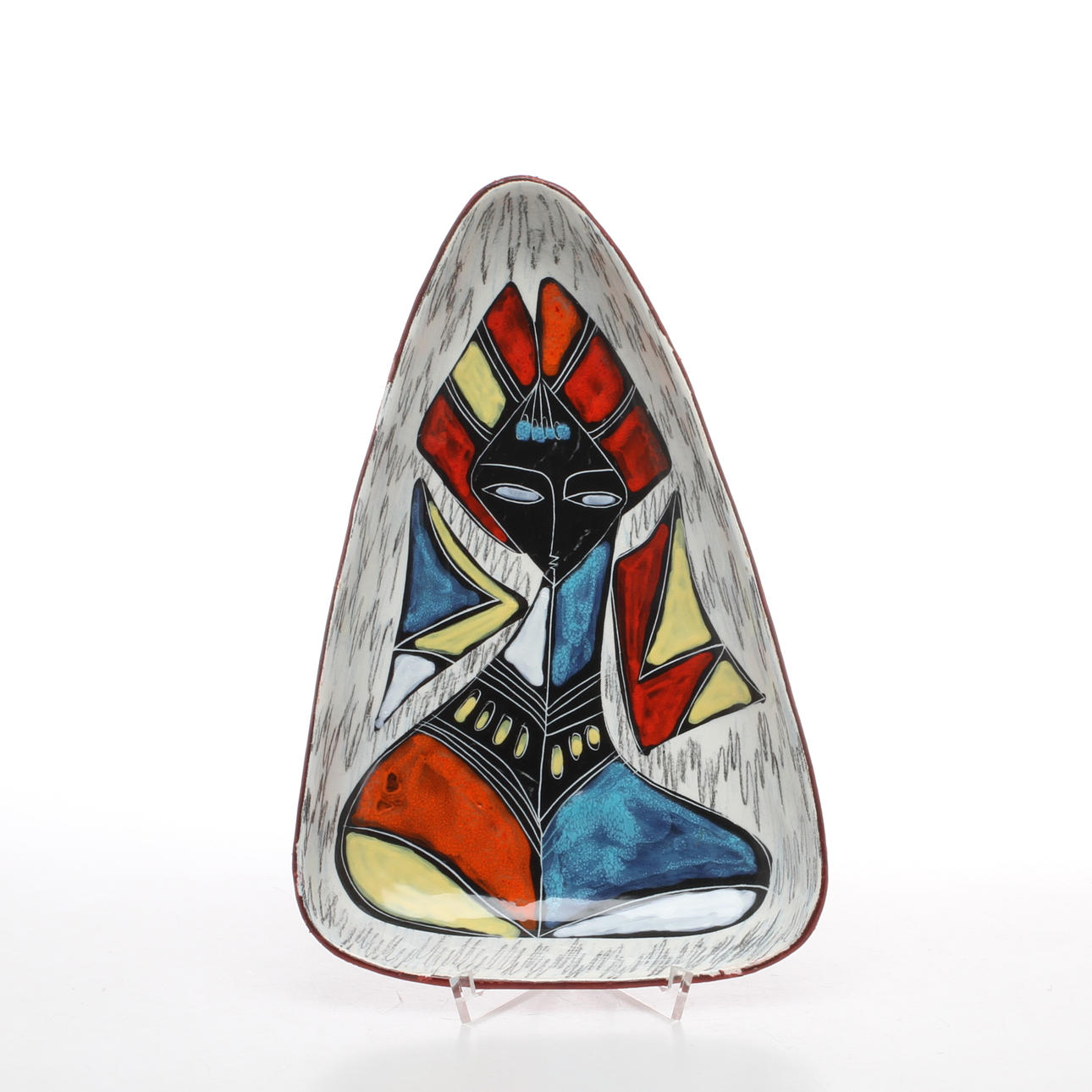 FAT, emalj samt läder, Italien, 1950/60-tal.