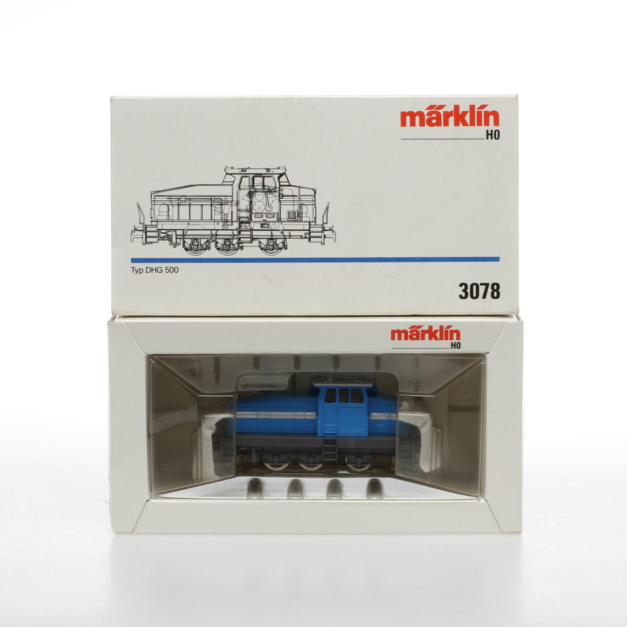 MÄRKLIN Diesellok 3078 i originalkartong.