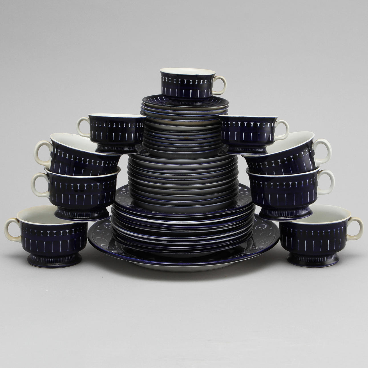 SERVIS, 30 delar "Valencia", Ulla Procopé, Arabia.