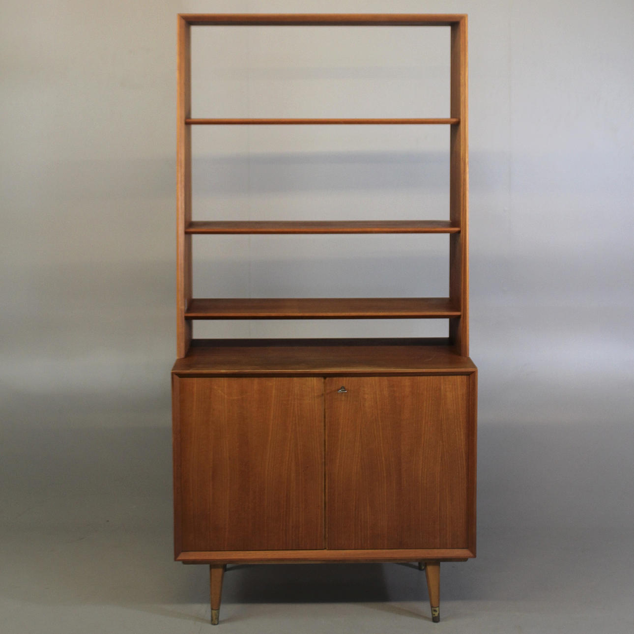 BOKHYLLA Teak, 1900-talets mitt.