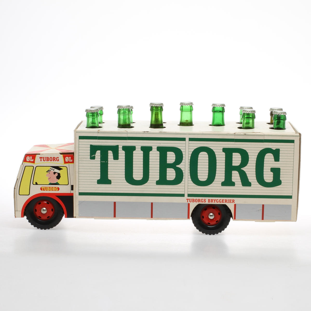 LASTBIL, reklam för Tuborg öl, 1970-tal.