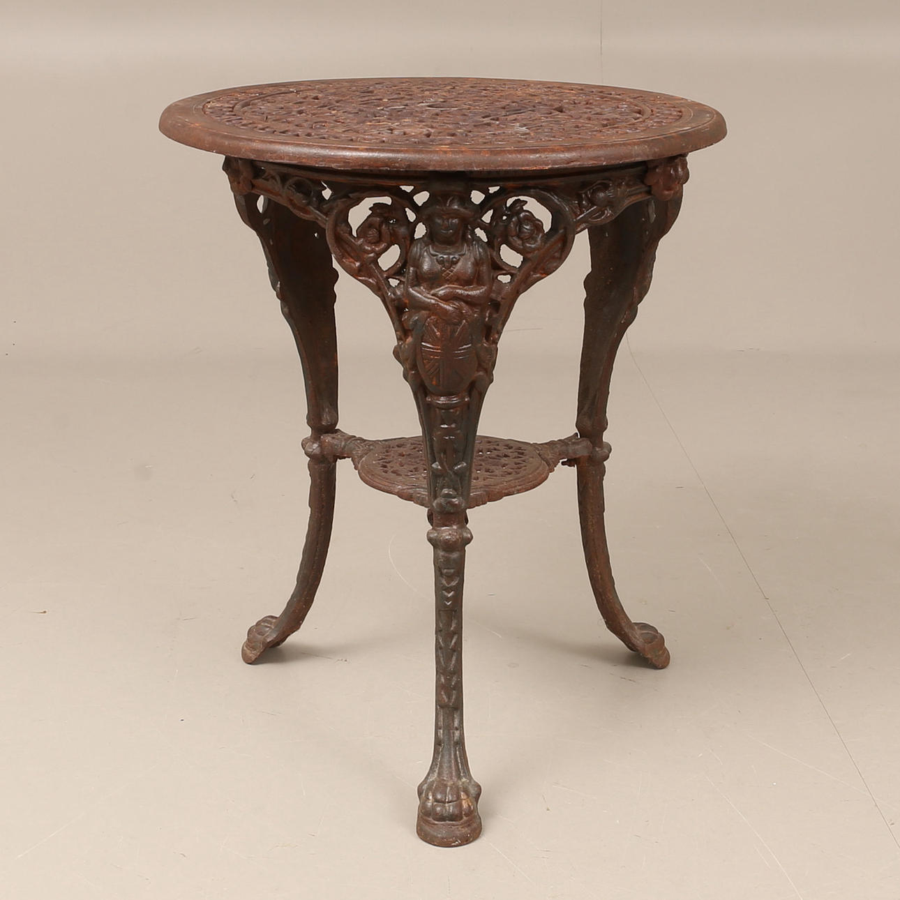 TRÄDGÅRDSBORD, gjutjärn, 1900-tal.