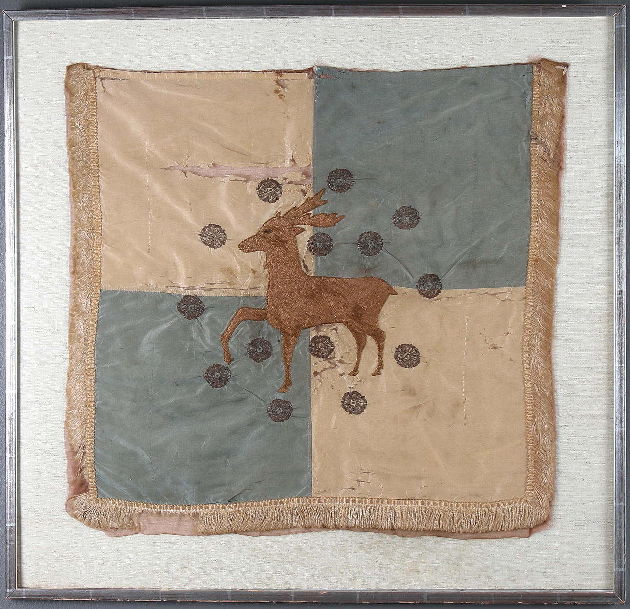 REGEMENTSFANA, Västerbotten, modellår 1670. Tillverkning sannolikt 1800-tal.