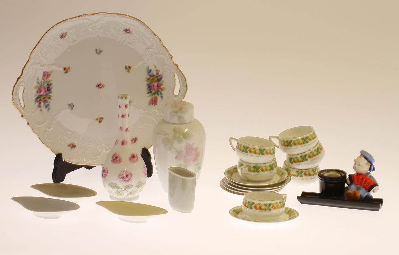 PARTI PORSLIN, bland annat Rörstrand och Rosenthal.