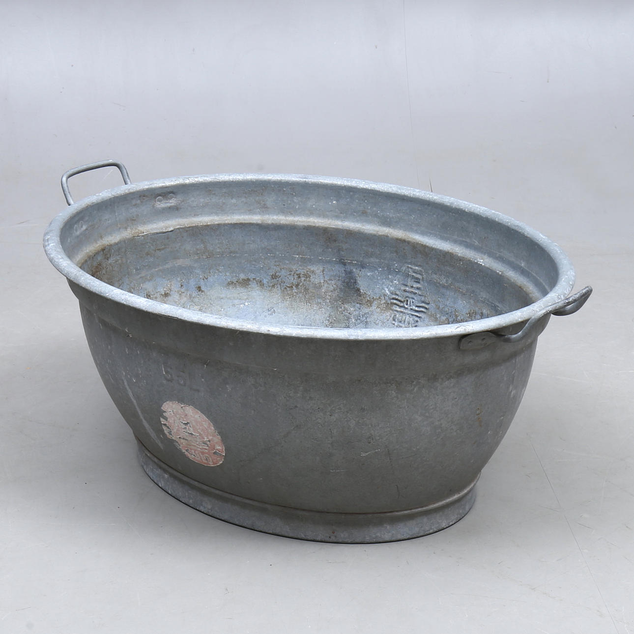 BALJA, zink, 65 liter, 1900-tal.