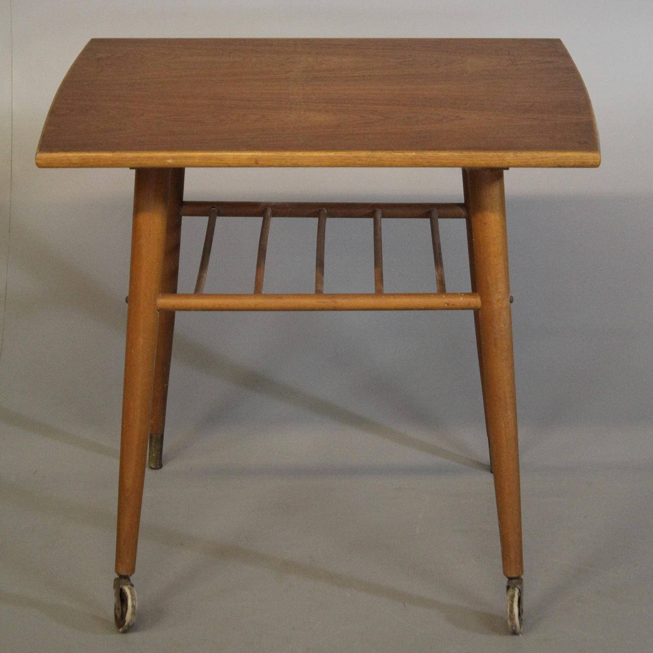 SIDE TABLE, teak mid-20th century.