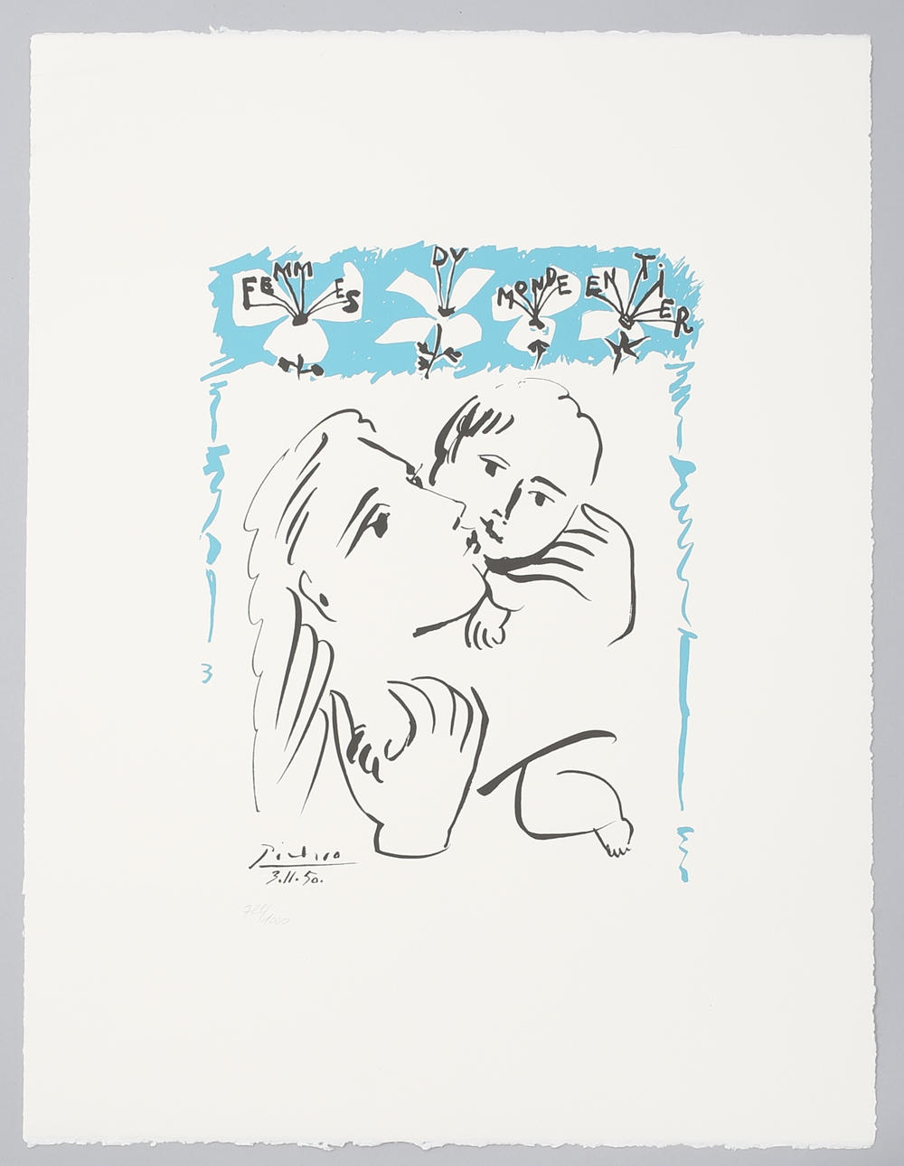 PABLO PICASSO (1881-1973). Femmes du Monons.