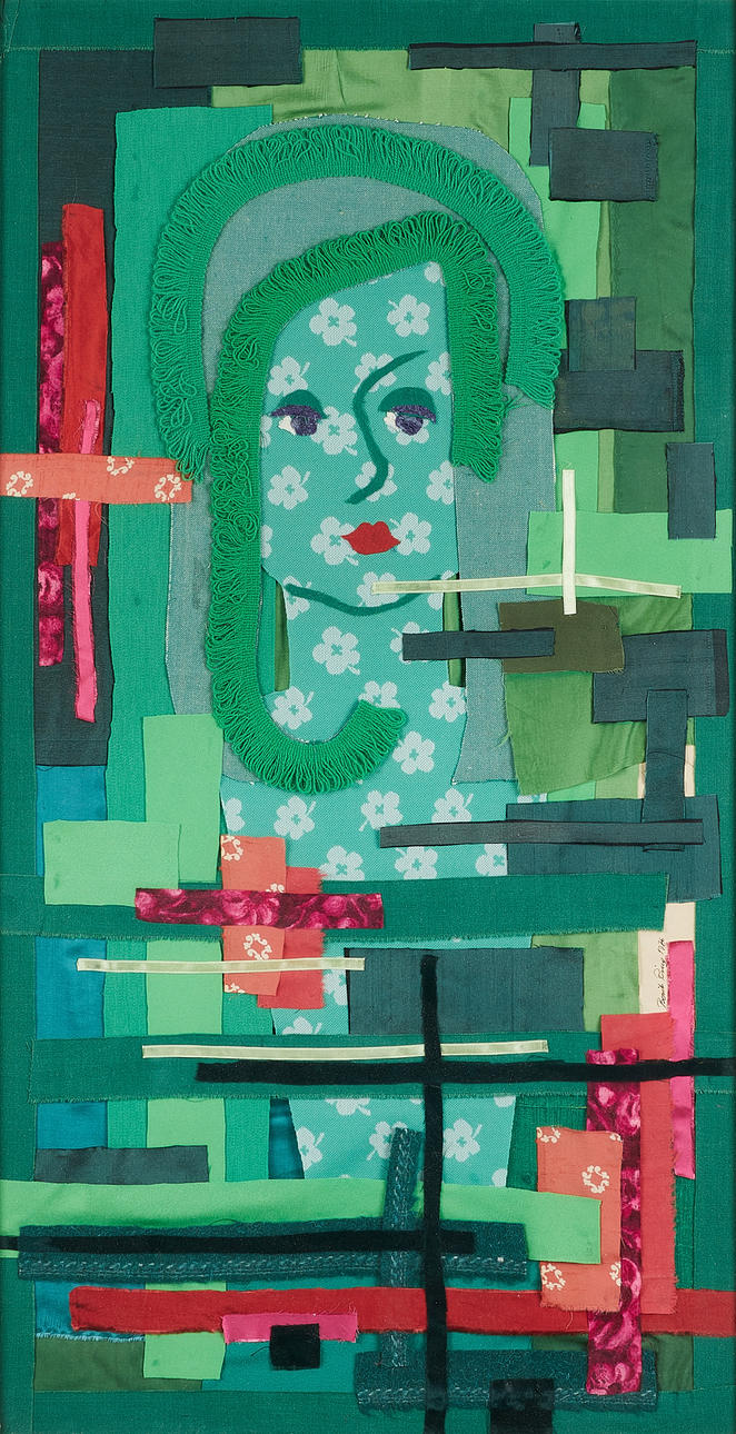 BERIT RING LANDBERG, "Flower Girl", signed and dated Berit Ring 1976.