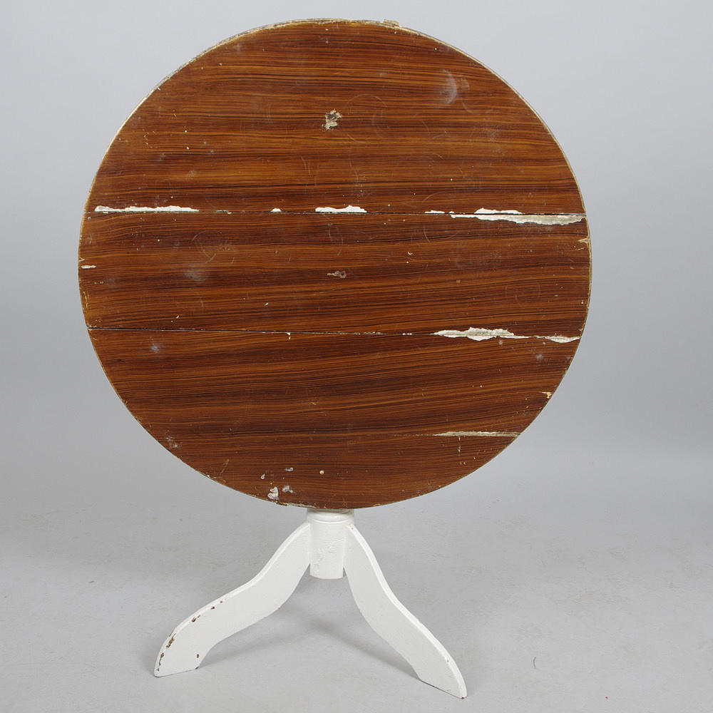 VIPPBORD, målat, rokokostil, sent 1800-tal.