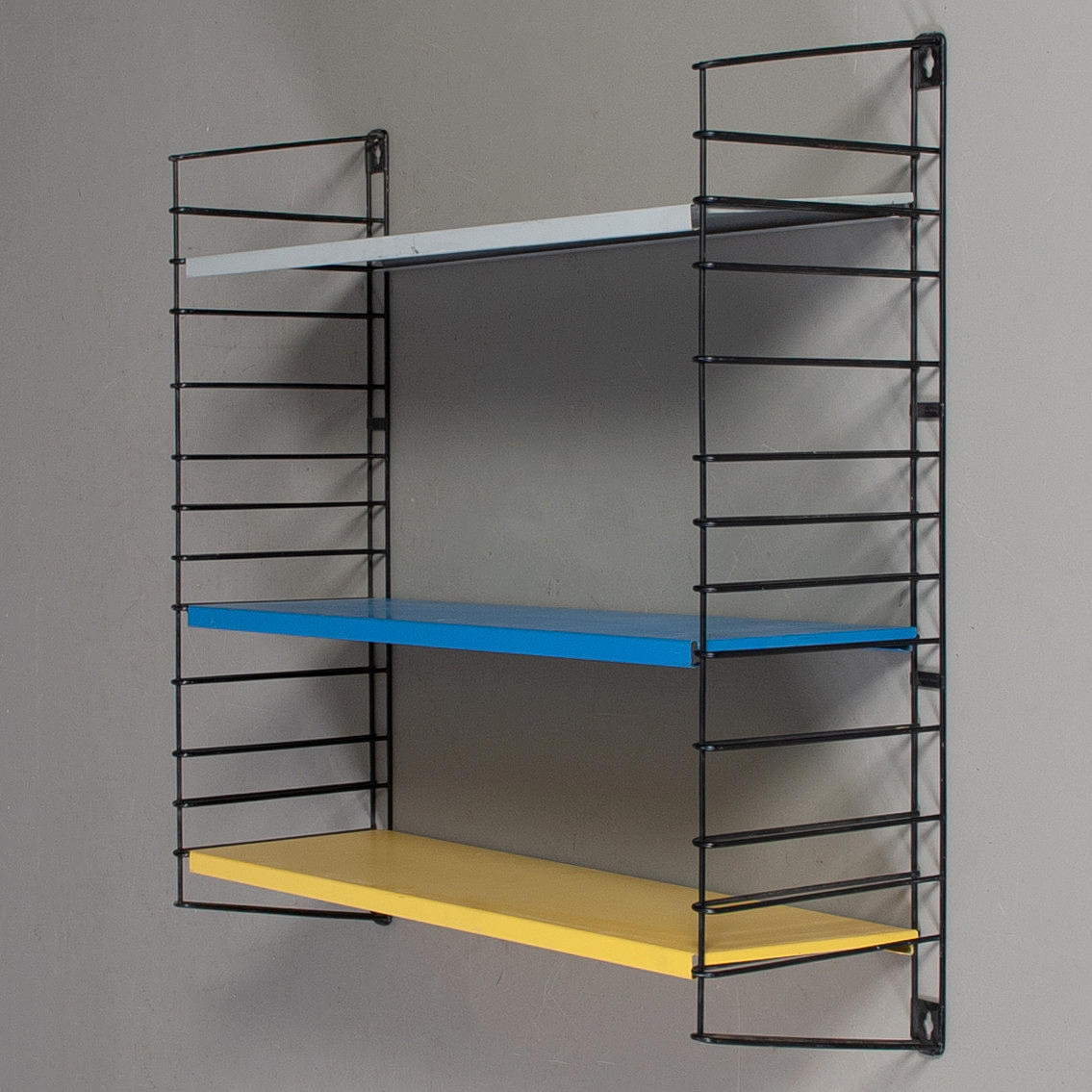 JAN AND WIM VAN DER TOGT. TOMADO, string shelf, tin.