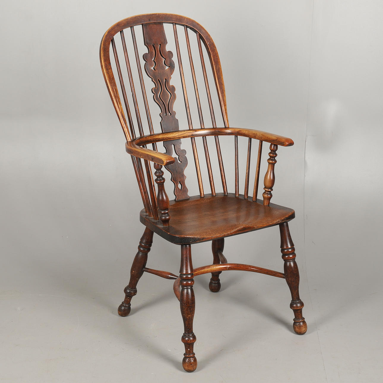 MITTEN AV 1800-TALET WINDSOR FÅTÖLJ.