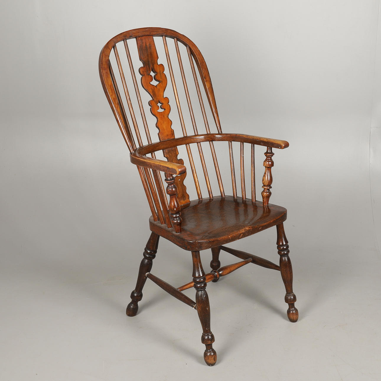 FÅTÖLJ, WINDSOR, 1800-TALETS MITT.