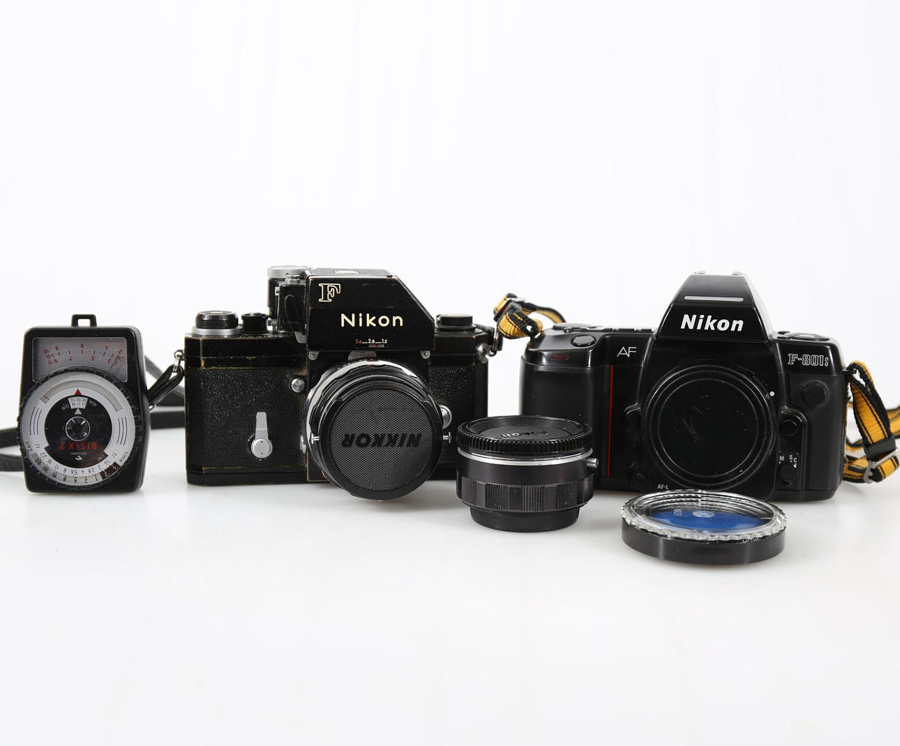 KAMEROR OCH TILLBEHÖR, 2 stycken, Nikon.