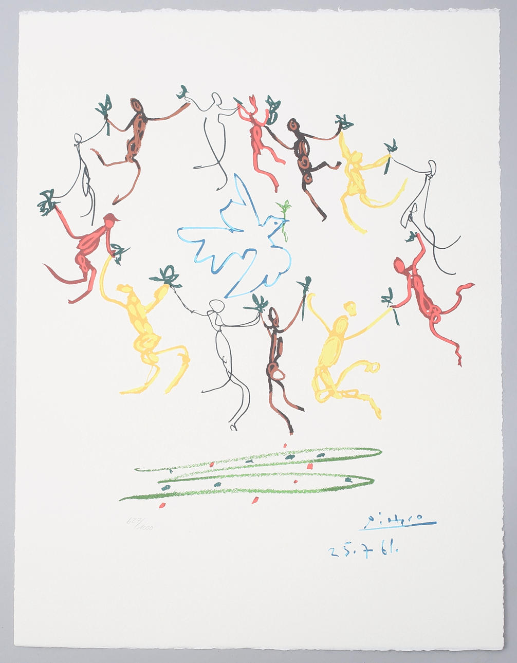 PABLO PICASSO (1881-1973). Friedenstanz.