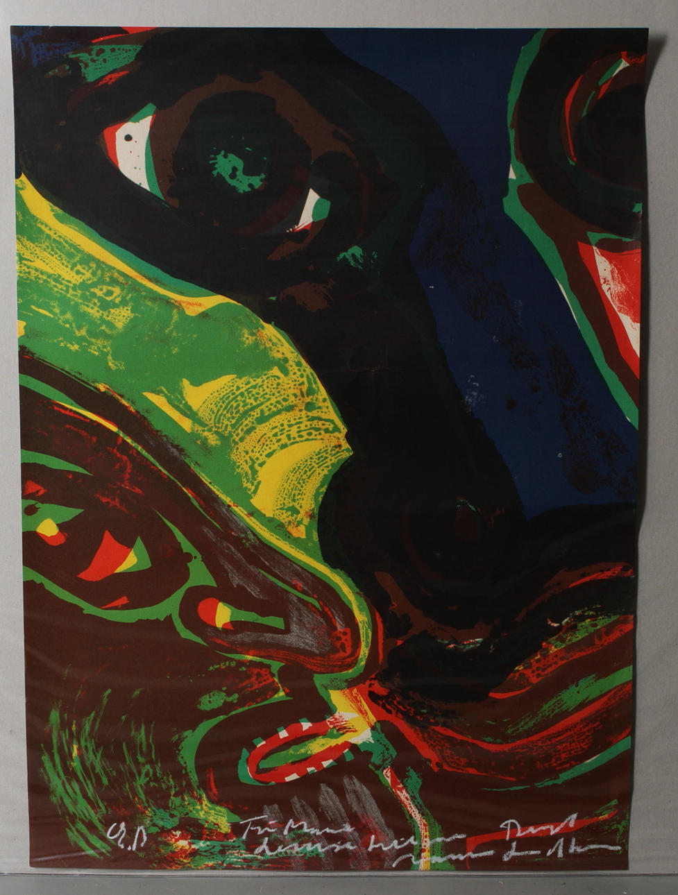 BENGT LINDSTRÖM. Komposition, litografi, signerad, EA.