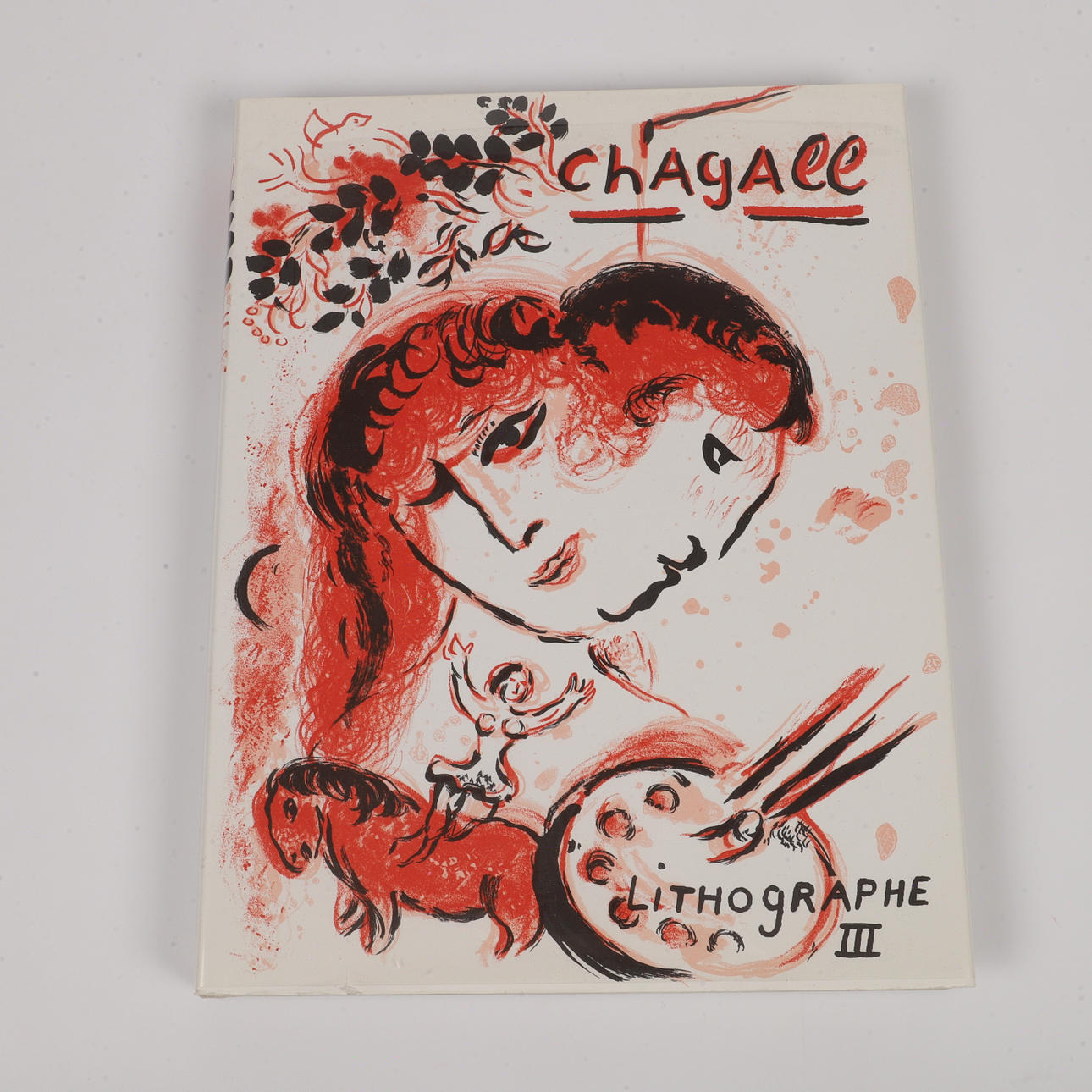 MARC CHAGALL. Bok, "Chagall Lithographe III", 1969.