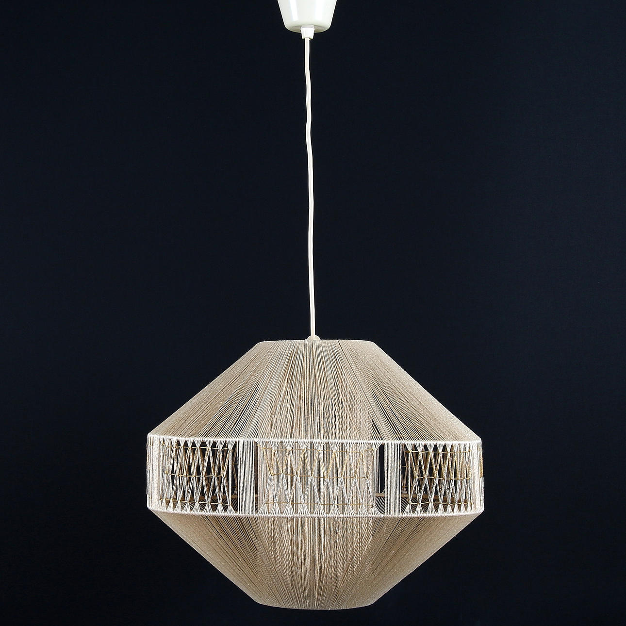 TRÅDLAMPOR, 3 st, 1950/60-tal.