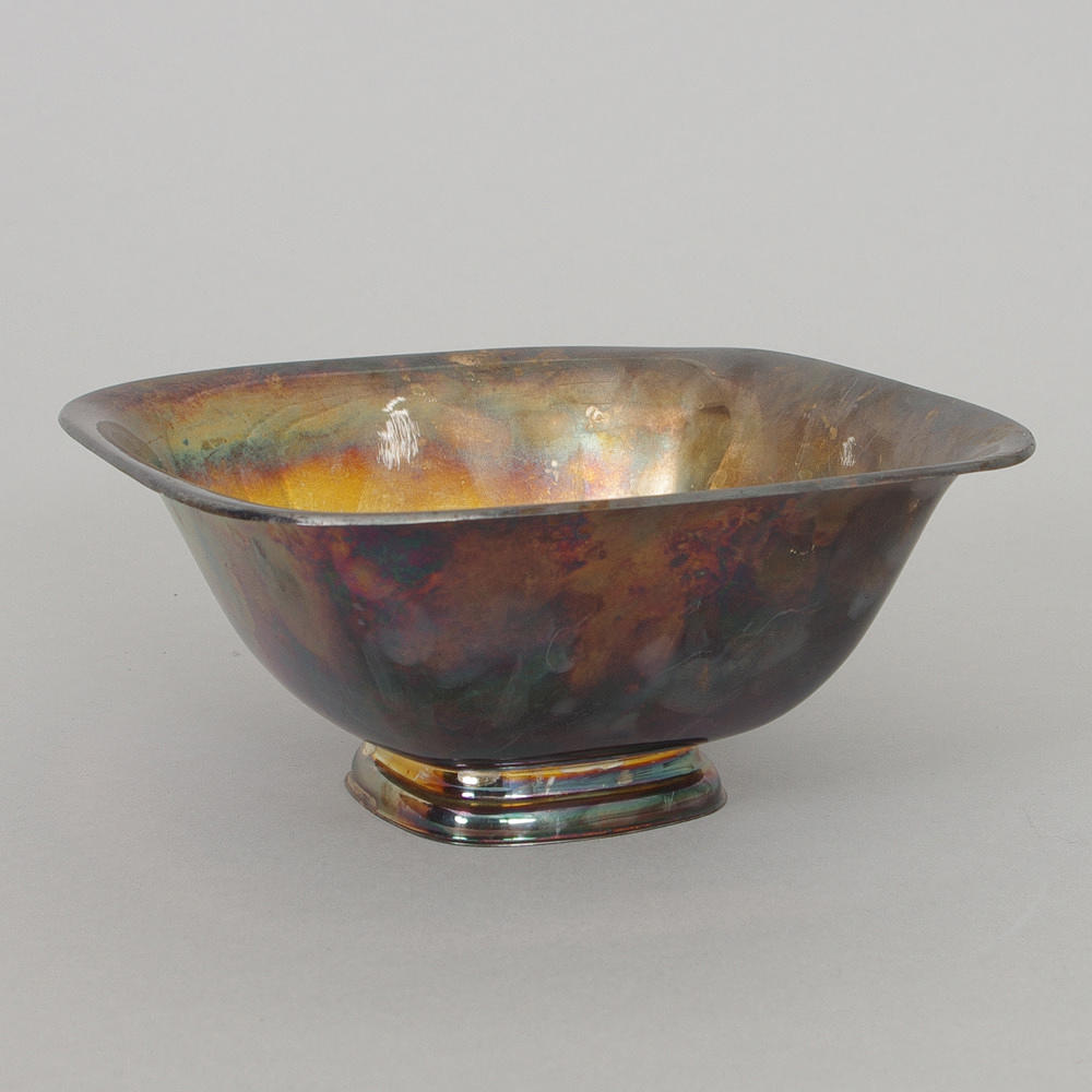 SKÅL, utländskt silver, svenska kontrollstämplar.