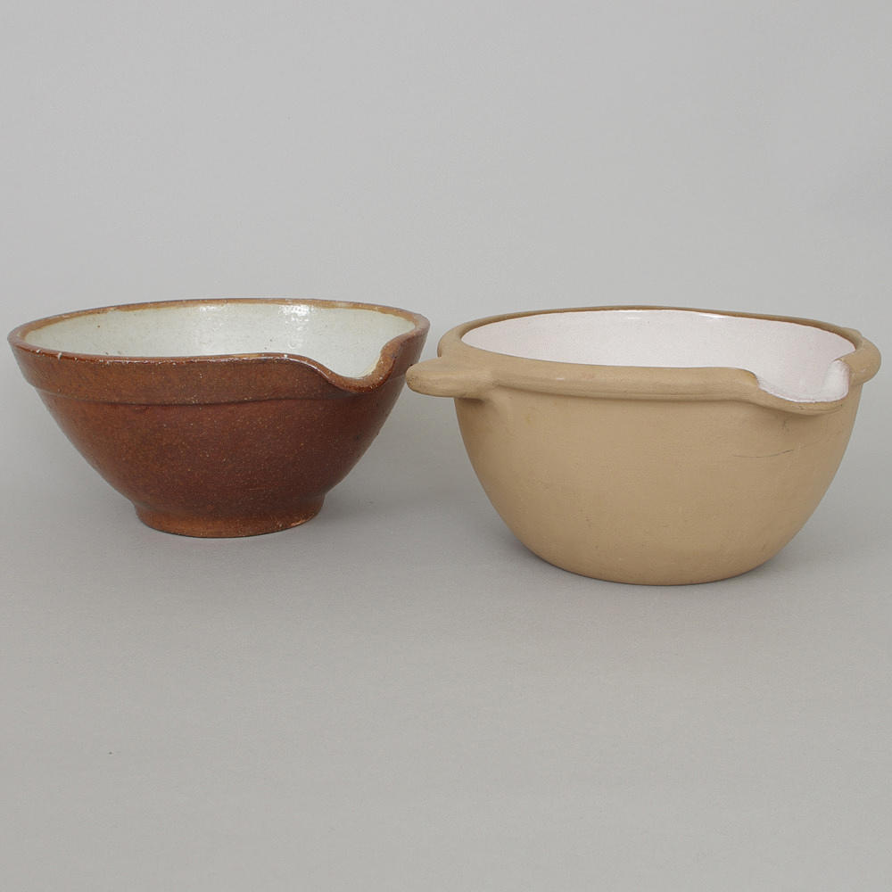 FILBUNKSKÅLAR, 2 stycken, keramik.