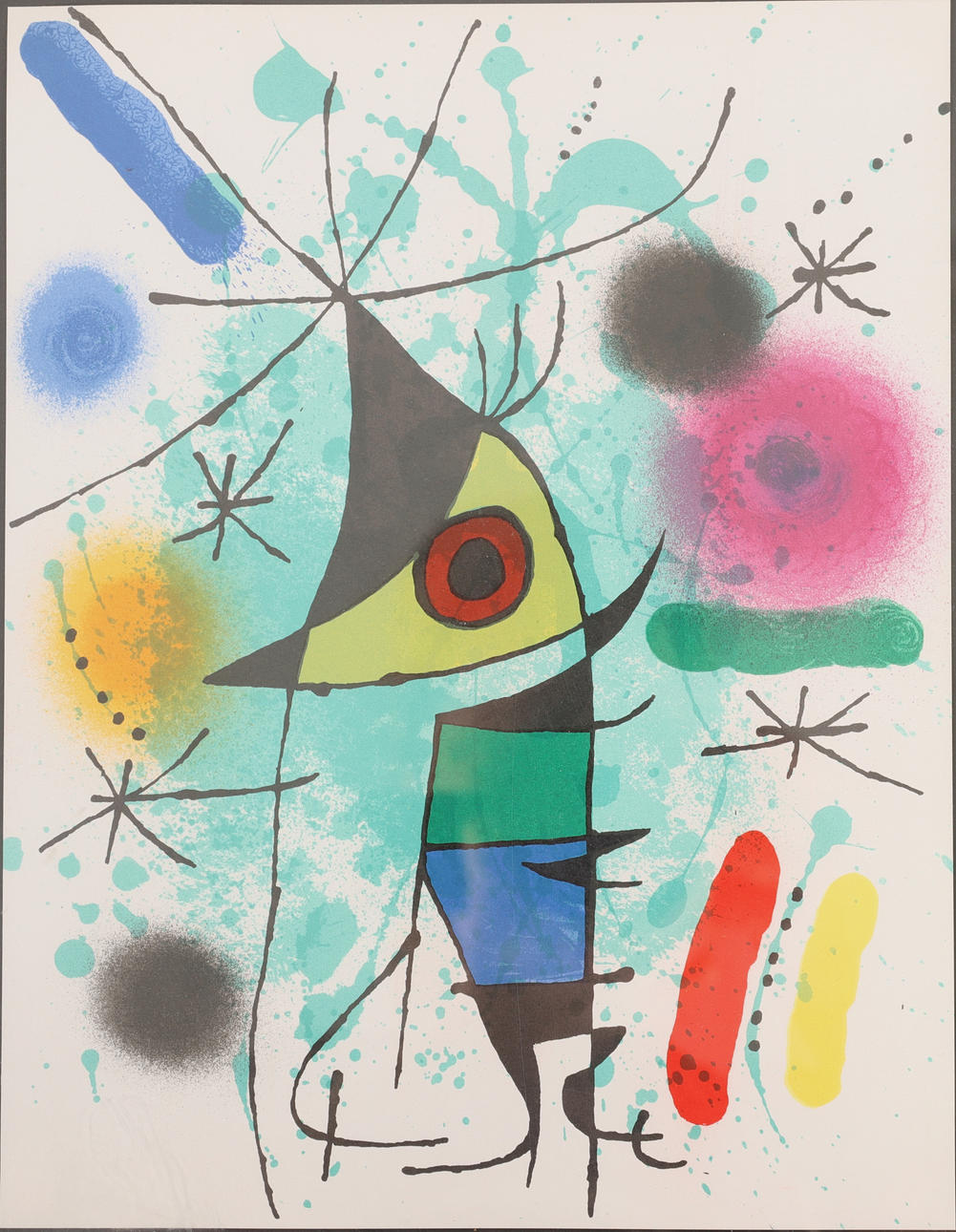 JOAN MIRÓ. 1893-1983, Litografia.