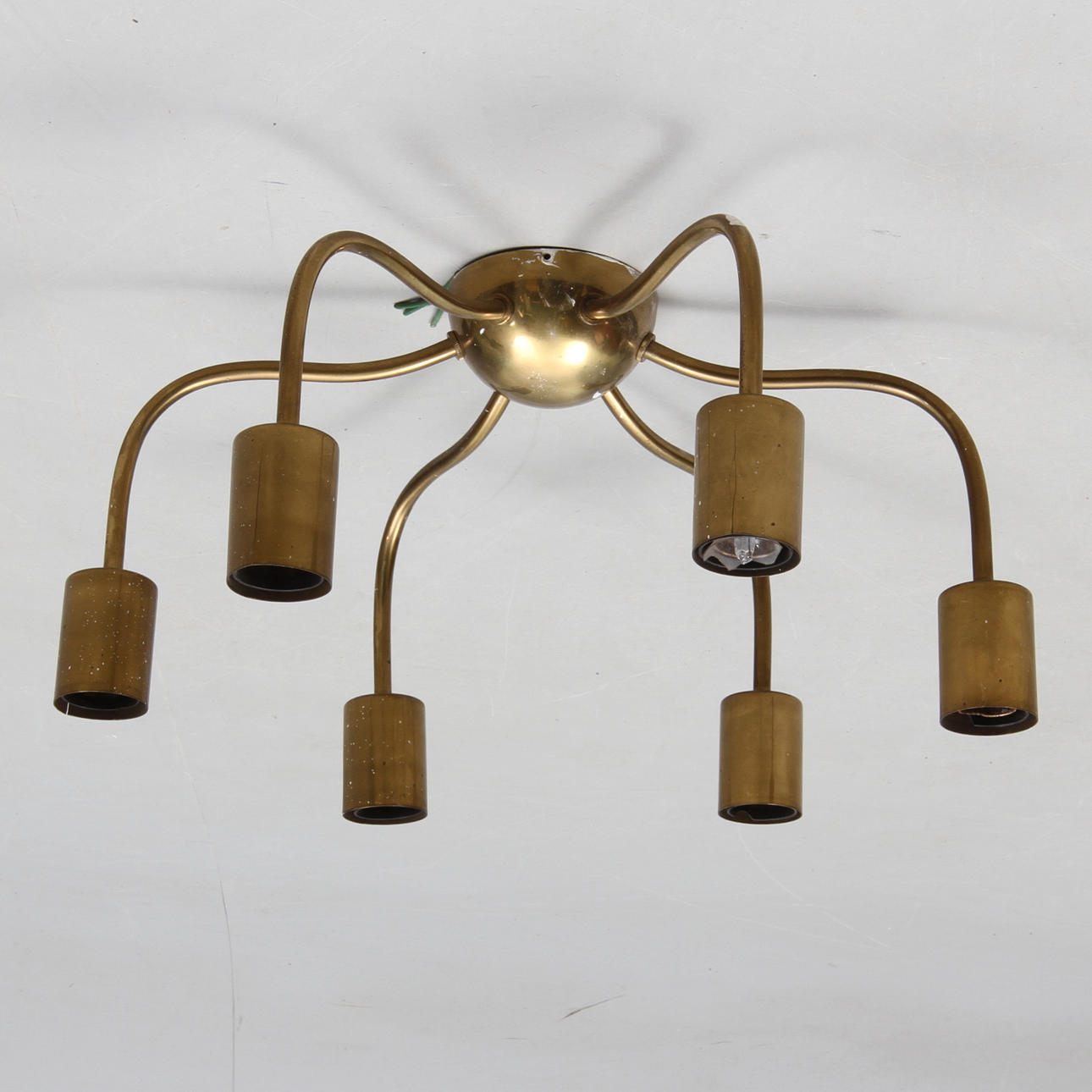 TAKLAMPA, plafondmodell, trolig version av 2356, Design Josef Frank.