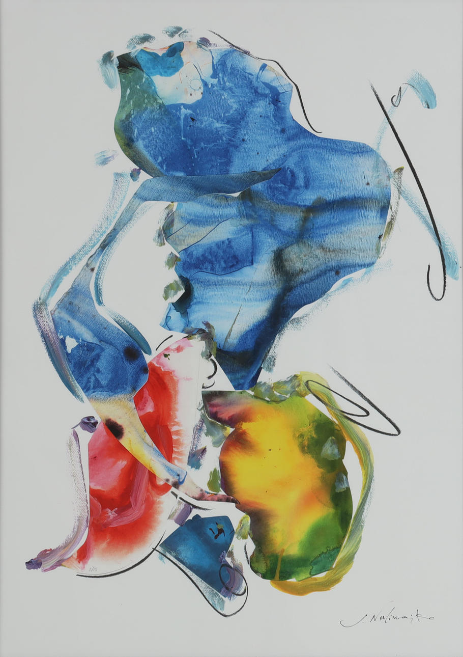 JAN NALIWAJKO. komposition, litografi.