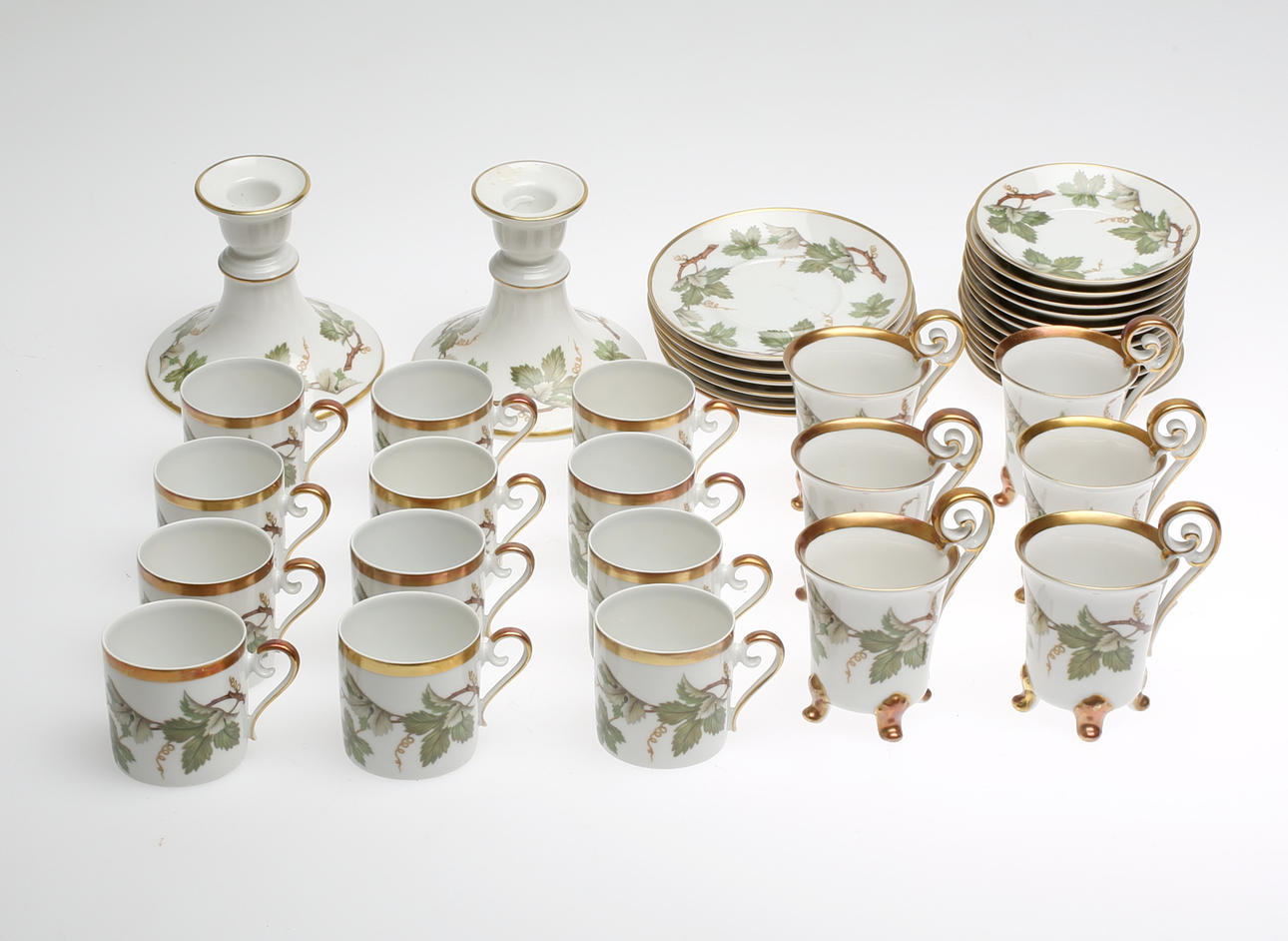 SERVIS, porslin, Hackefors, 39 delar.