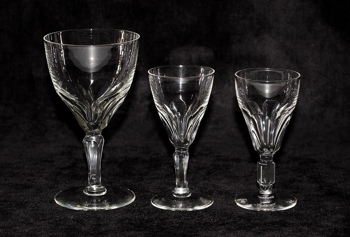 GLASSERVIS, 21 st, kristall, slipade.