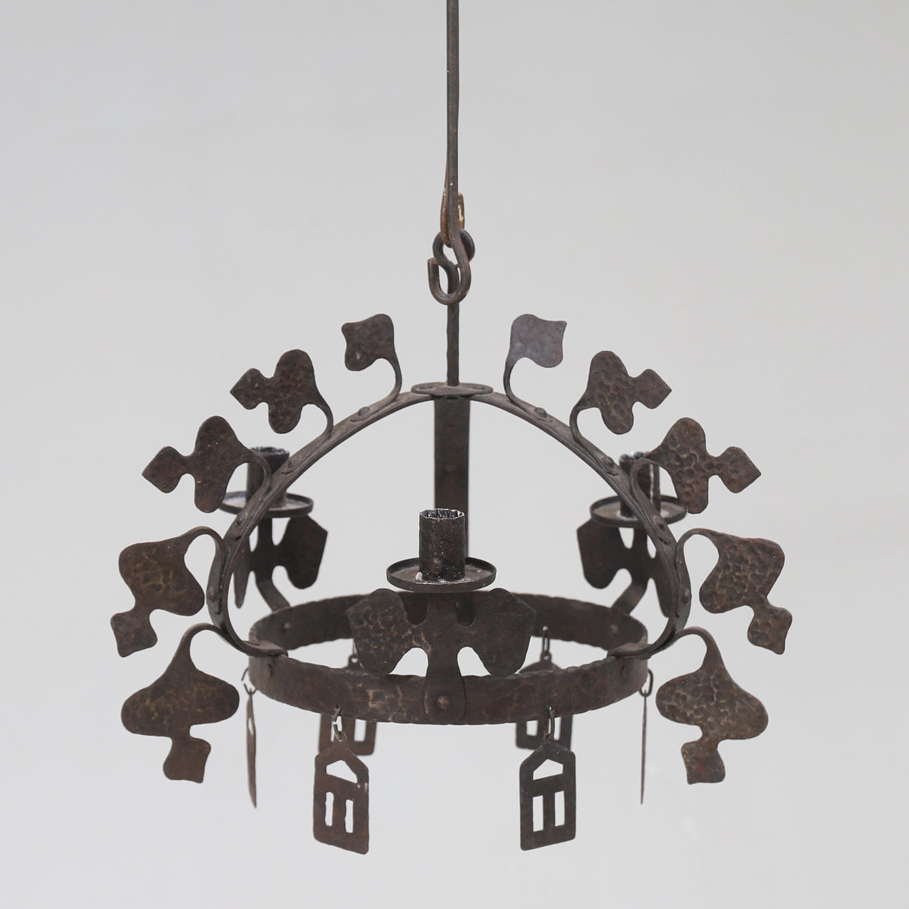 LJUSKRONA, smide, 1900-tal.