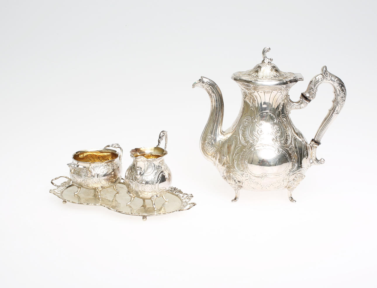 SILVERSERVIS, 4 delar.