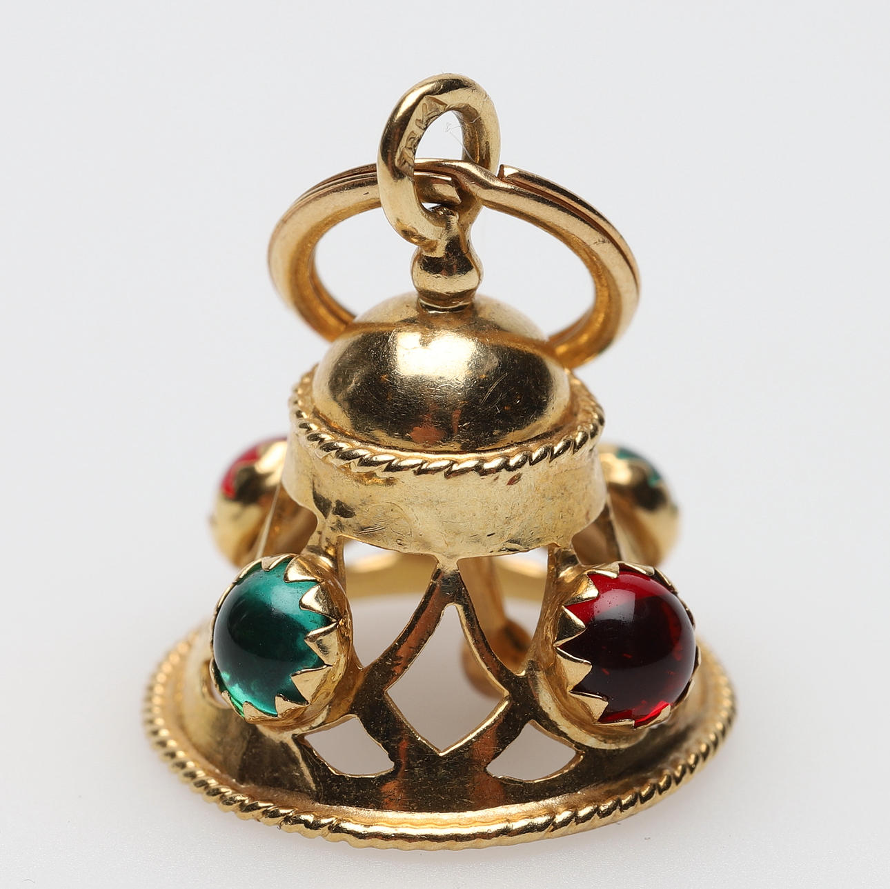 HÄNGE/BERLOCK, 18K guld, klocka.