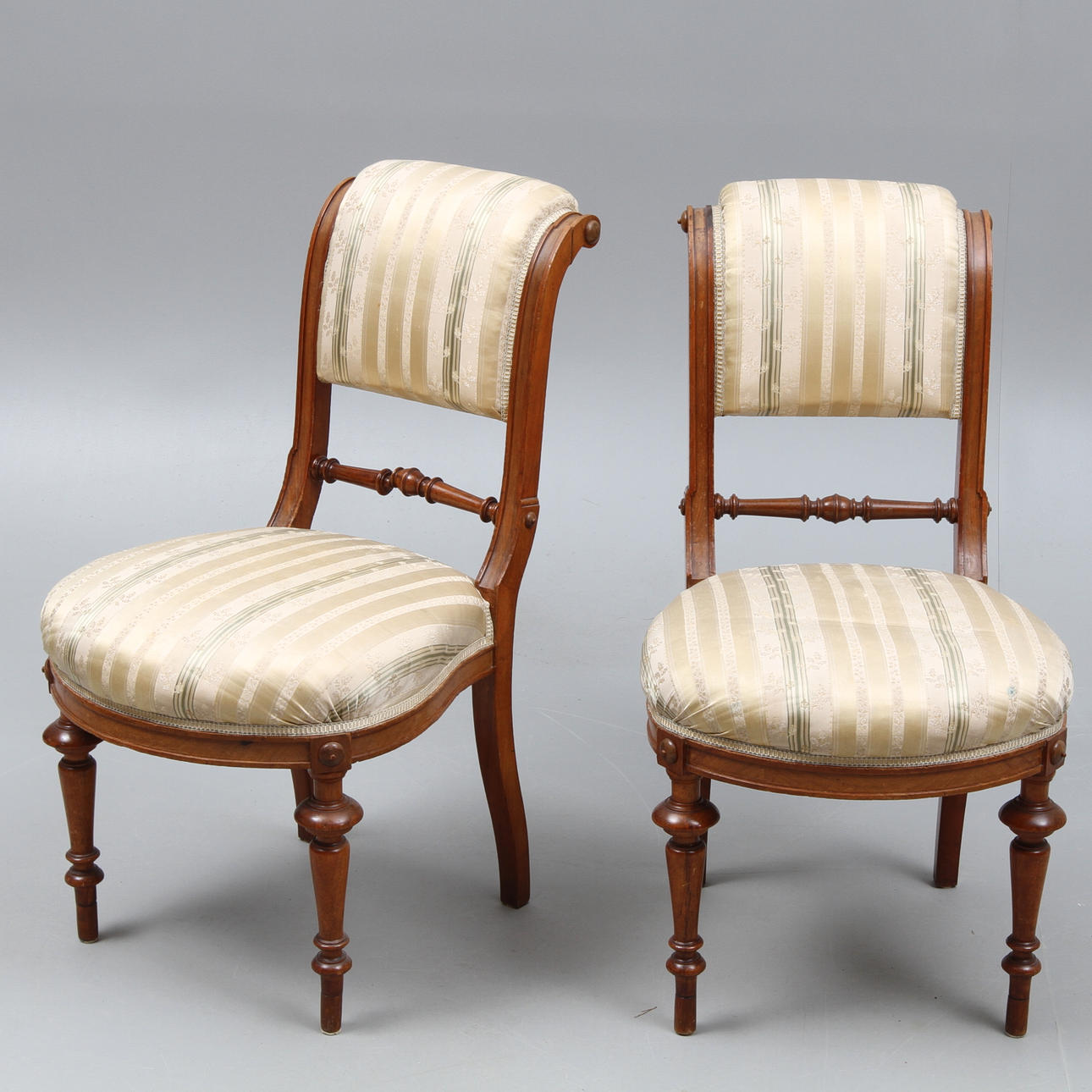 CHAIRS, 1 pair, neo-renaissance, late 19th century. Furniture ...