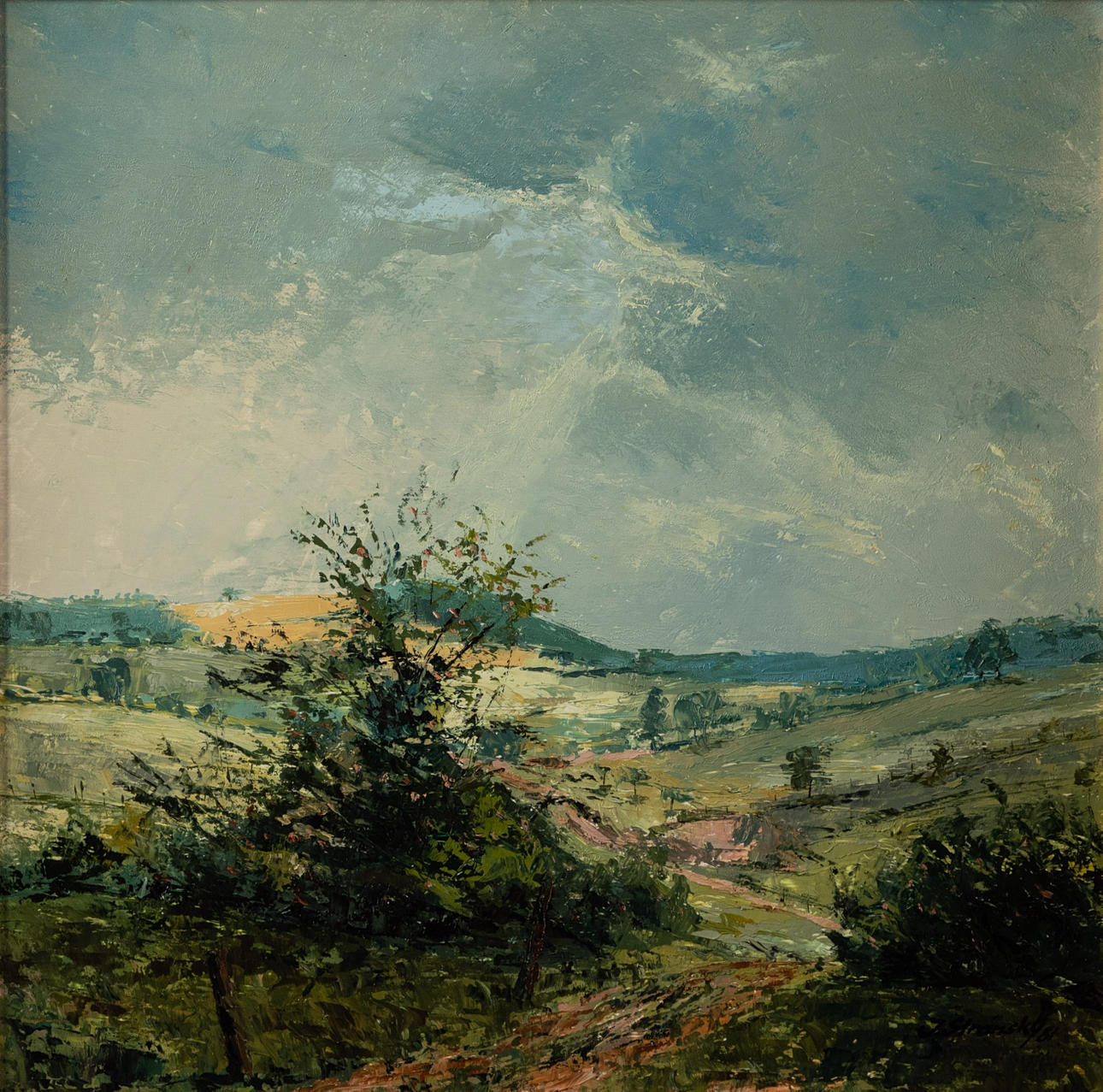 JAROSLAV STRANSKY (GEB. 1949). landscape.