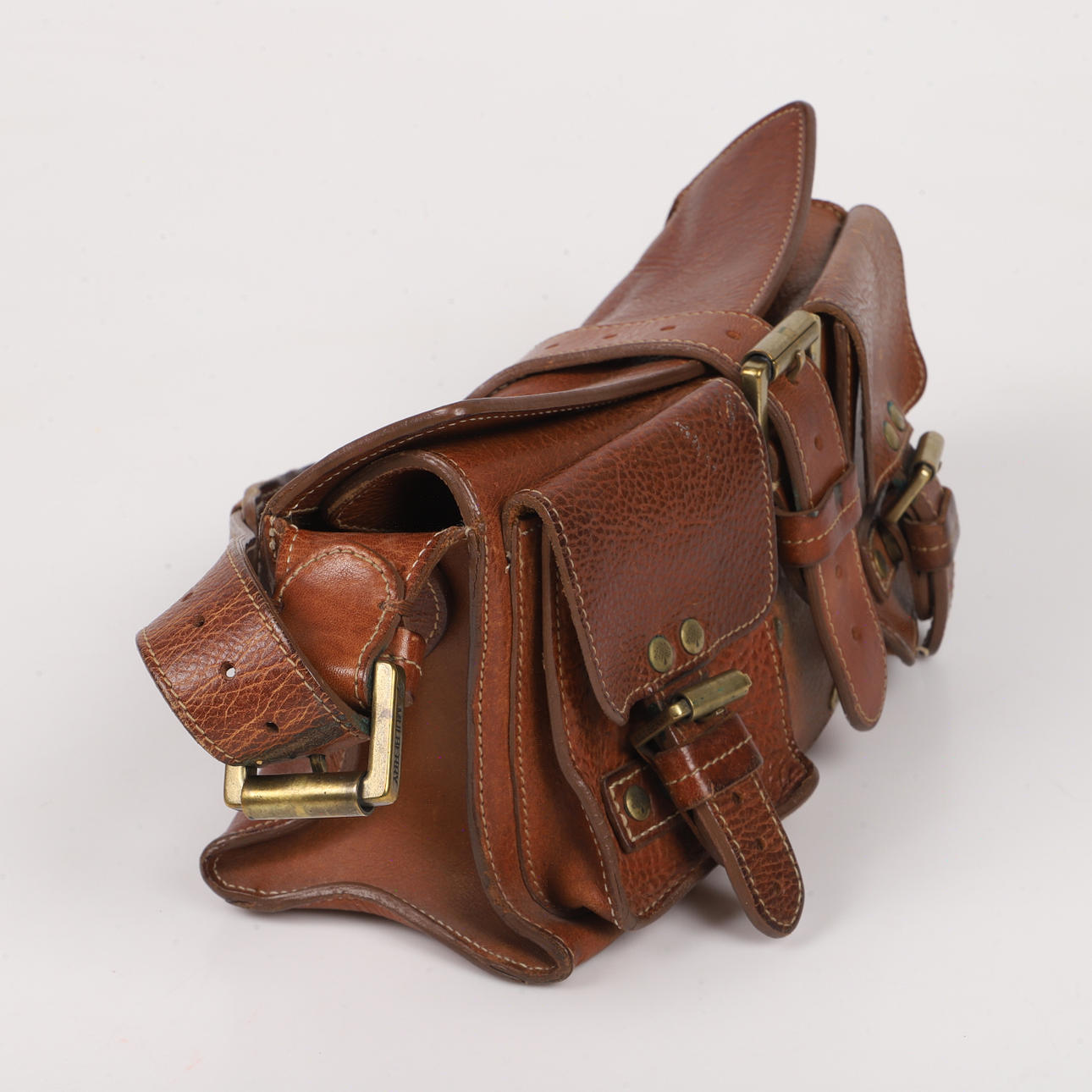 BAG, leather, Mulberry, England, 1970s-80s. Vintage & Designer