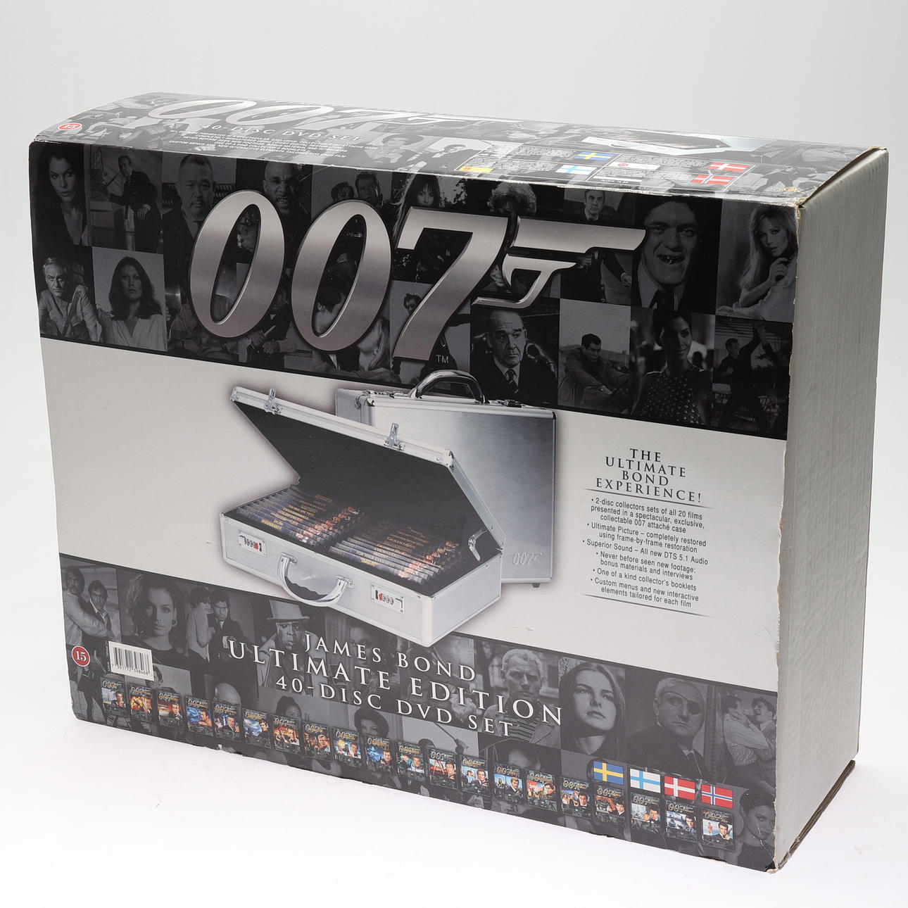 DVD FILME, 40 Stück, James Bond.