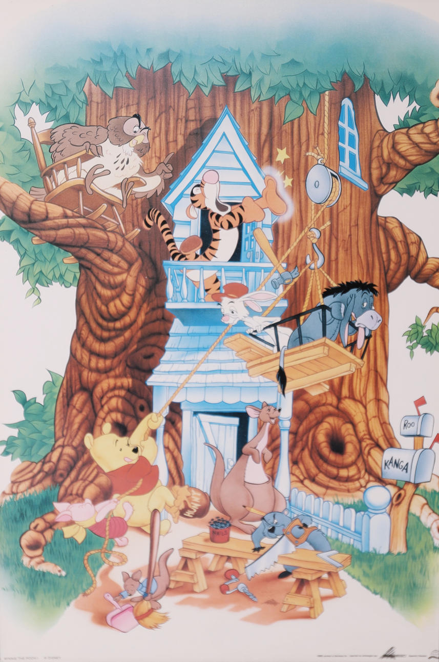 ”NALLE PUH JAG” AFFISCH.