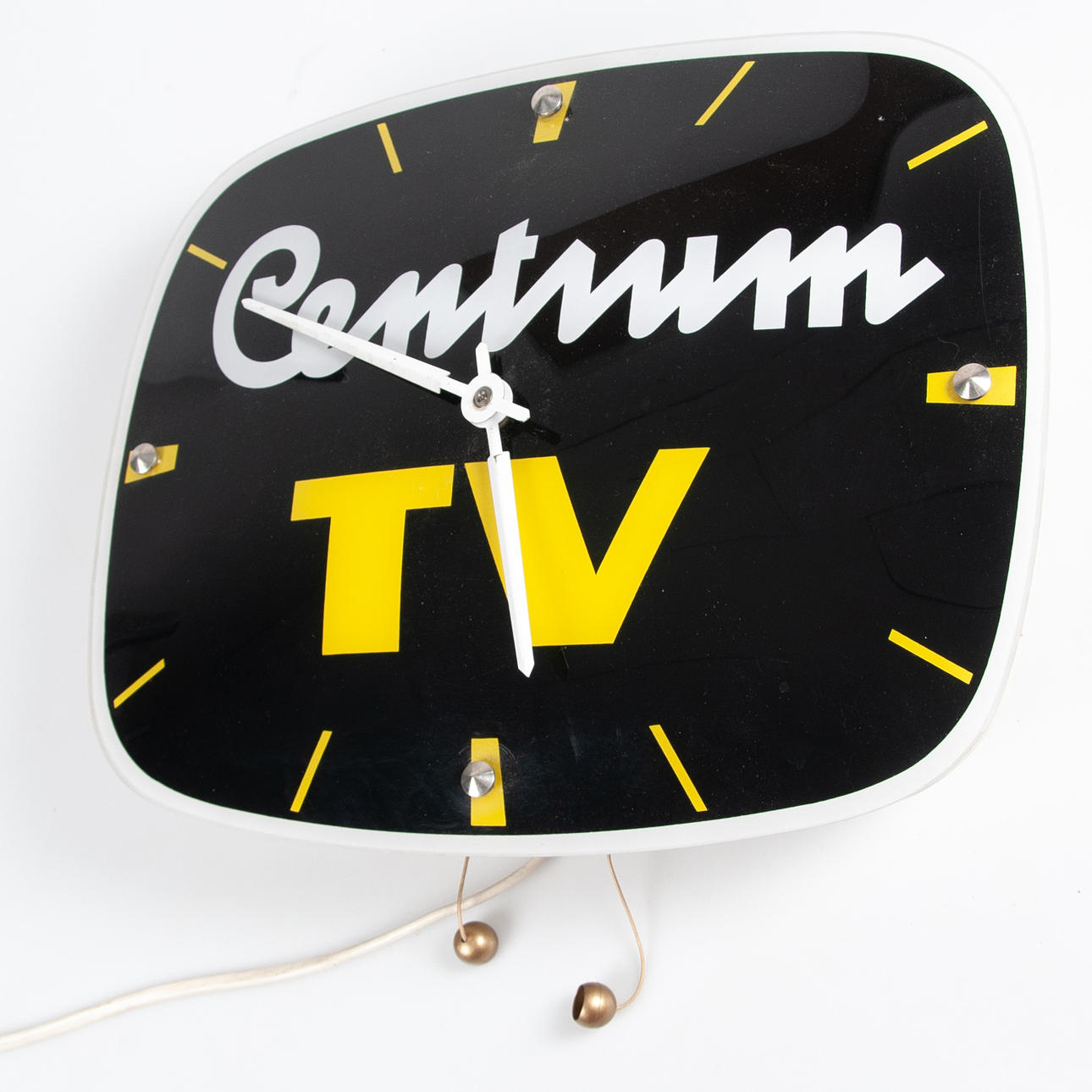 REKLAMDISPLAY. CENTRUM TV. Reklamklocka.