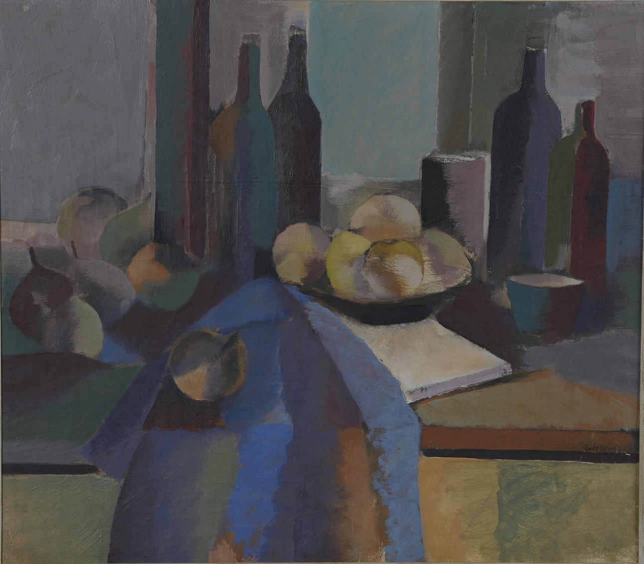 JOHNNY COLEBRING. Olja på pannå.