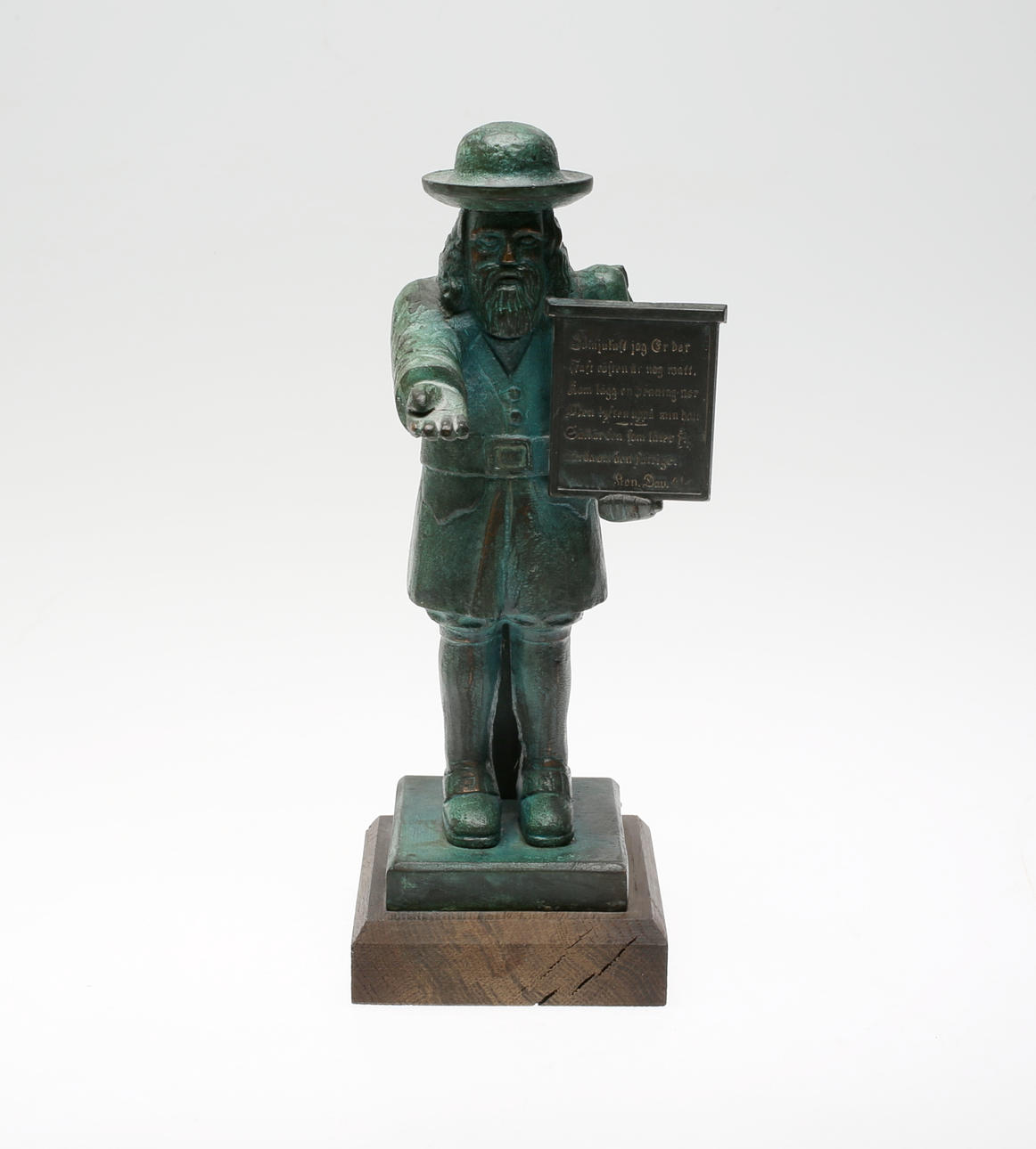 SKULPTUR, brons, Rosenbom.