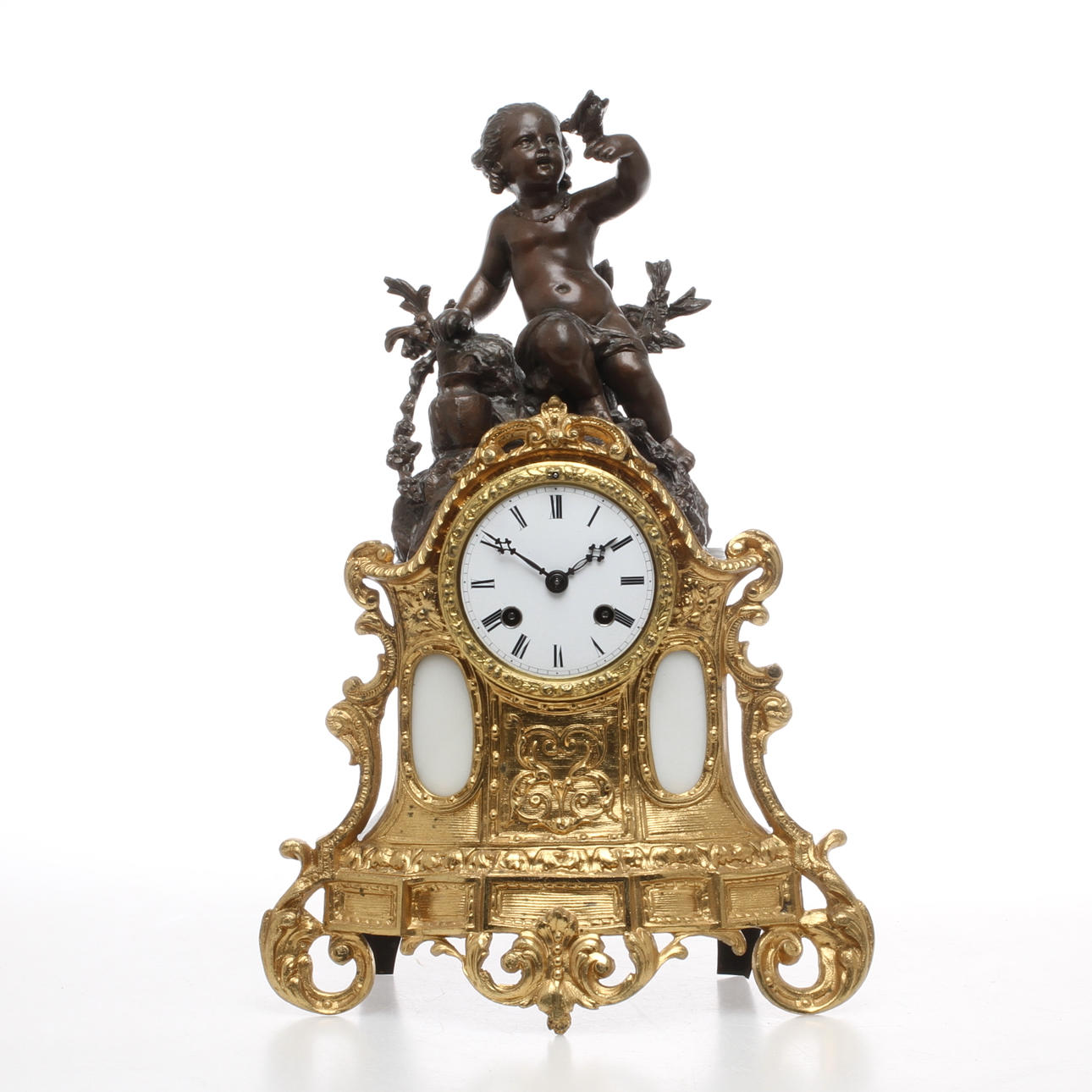 BORDPENDYL, Louis XV-stil, 1900-tal.