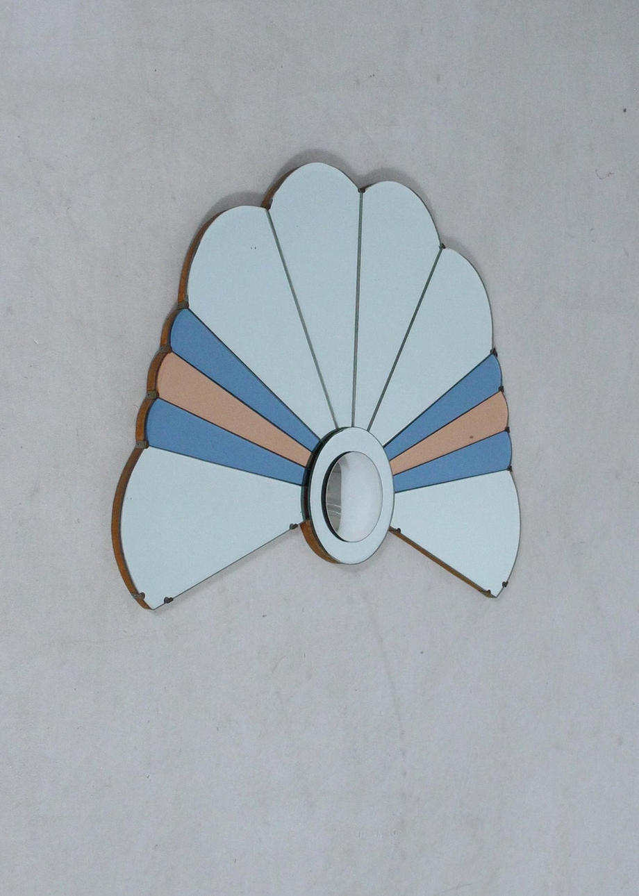 espejo de estilo art déco.