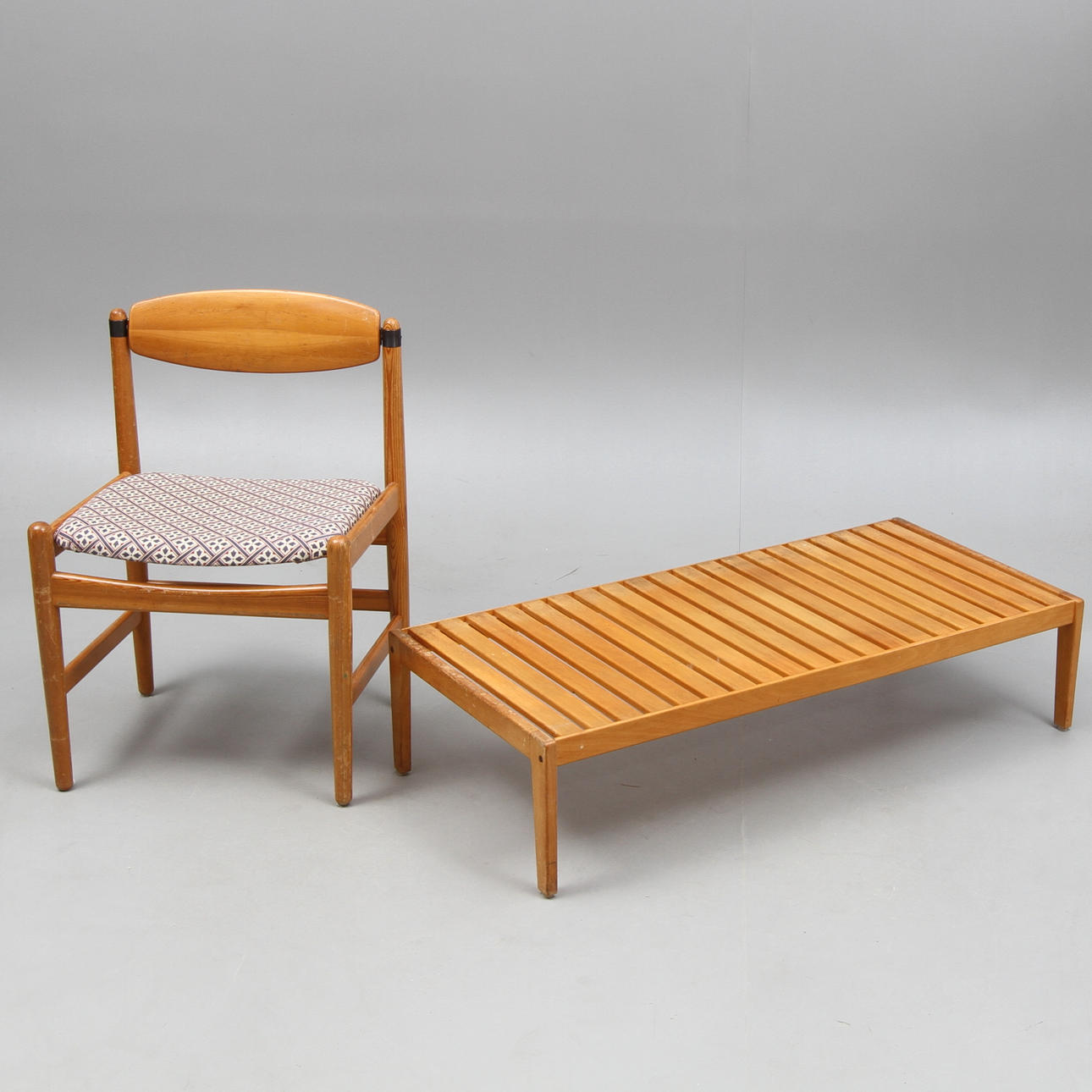 STOL, Börje Mogensen för Karl Andersson, BLOMSTERBÄNK, 150/60-tal.