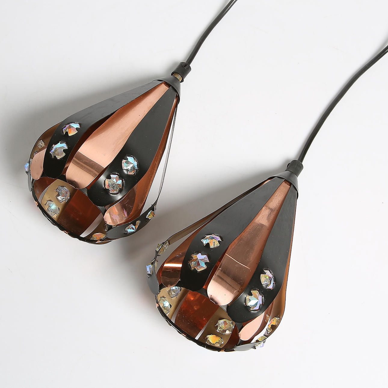 LAMPOR, 1 par, "Droppen", Werner Schou, Cornell Electrics, Danmark.