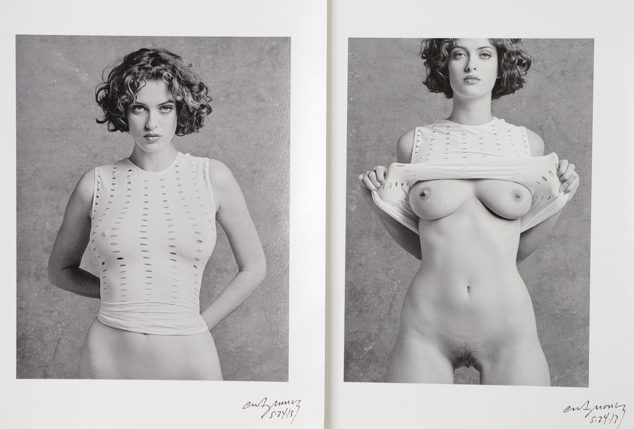 CRAIG MOREY. "Helena", 2 fotografier, diptyk, signerade.