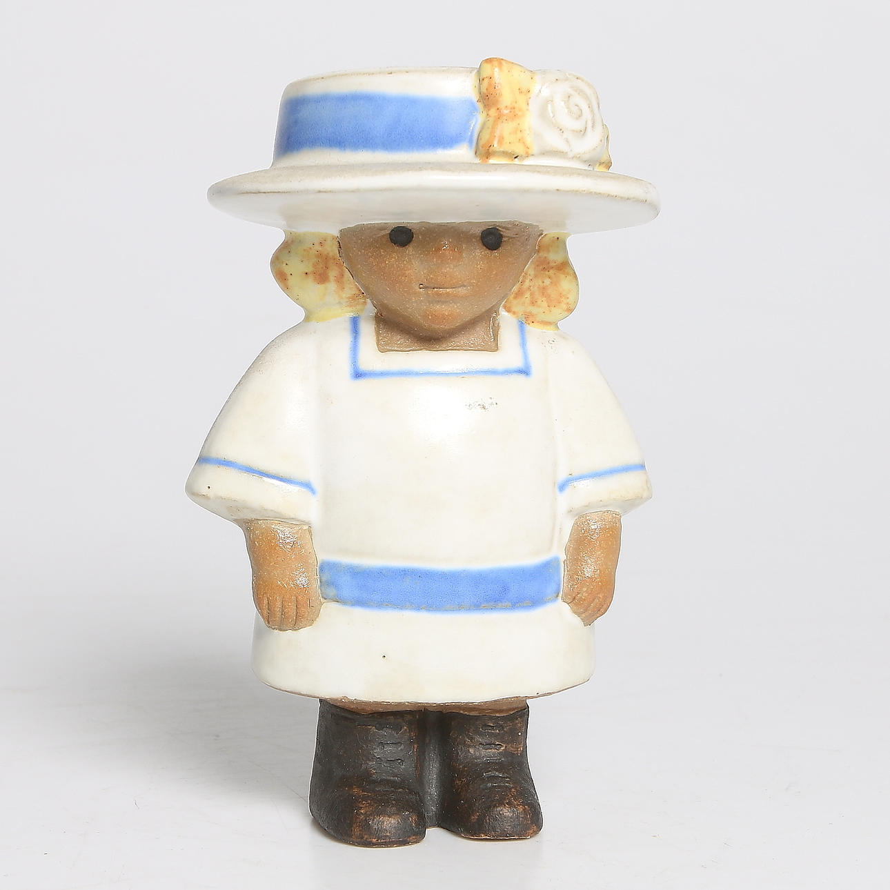 FIGURIN, keramik, "Sigrid", Lisa Larson, Gustavsberg, 1900-tal. Stämplad.