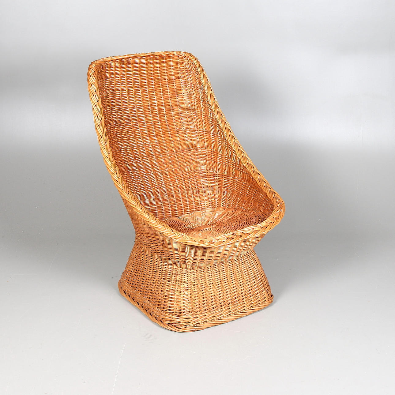 KORGSTOL, "Pil", design Bengt Ruda, Ikea. 1960-tal.