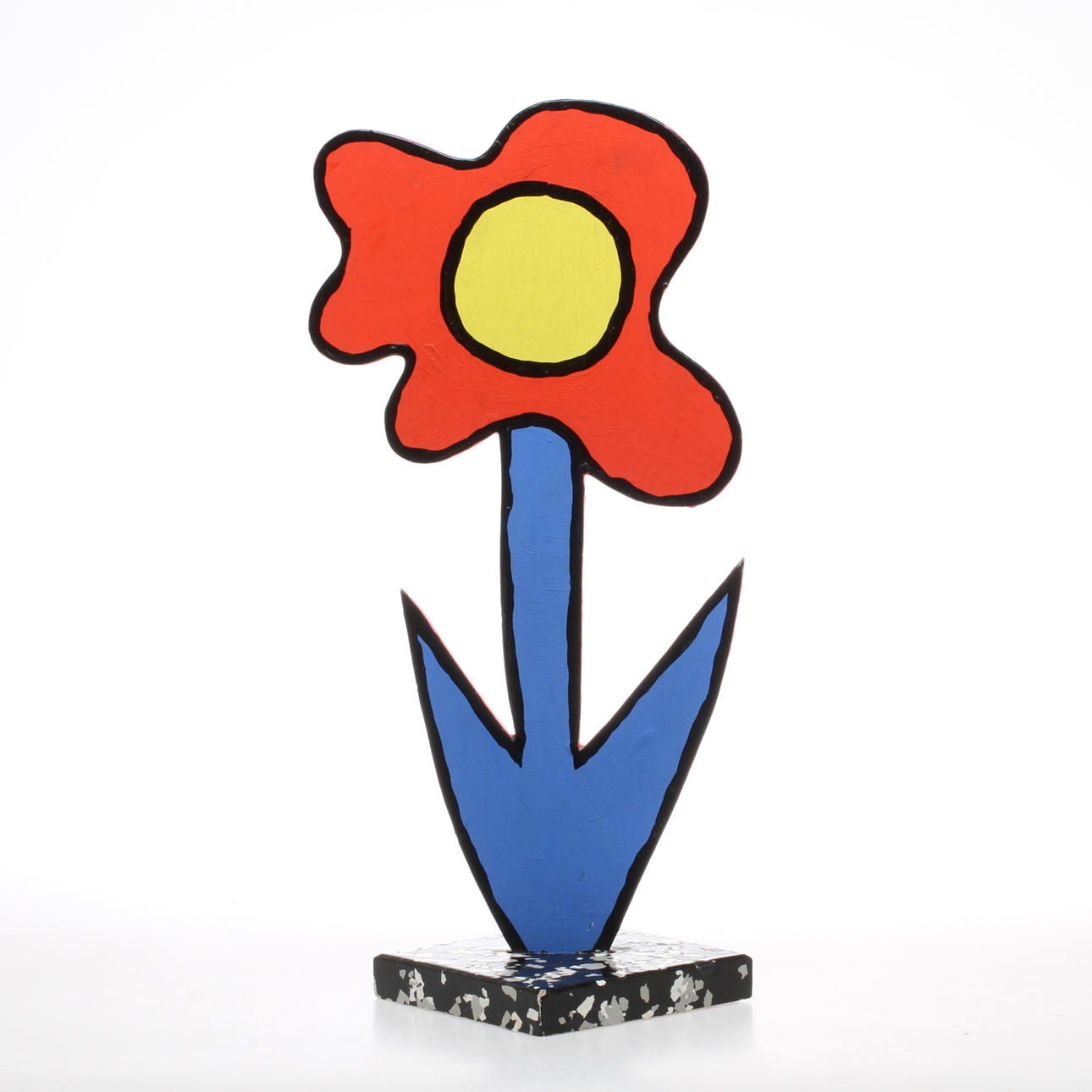 KRISTINA A ELANDER. skulptur, "Blomma", signerad, daterad samt numrerad 2/25.