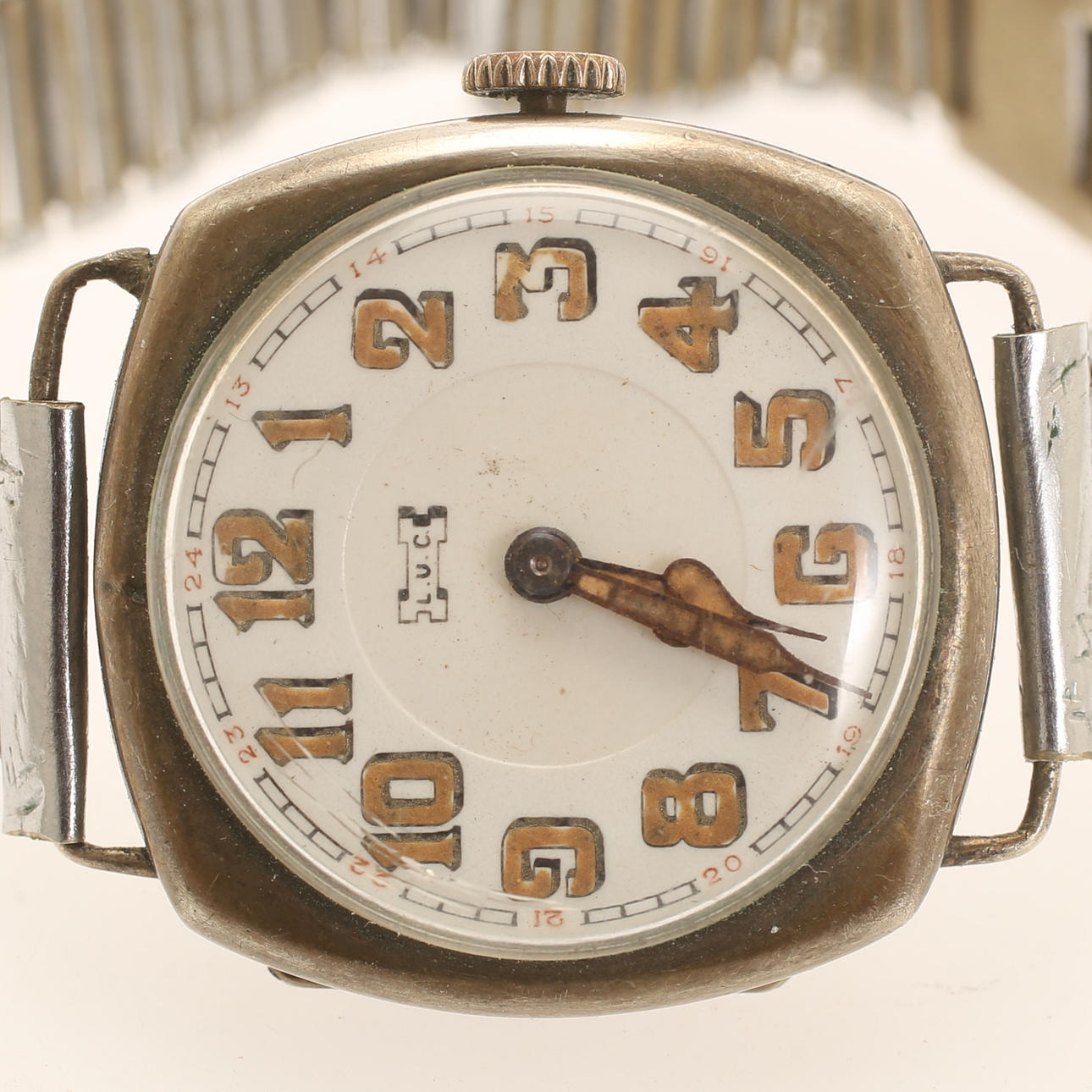 BRACELET WATCH, LUC (Louis Ulysse Chopard), 1900s.